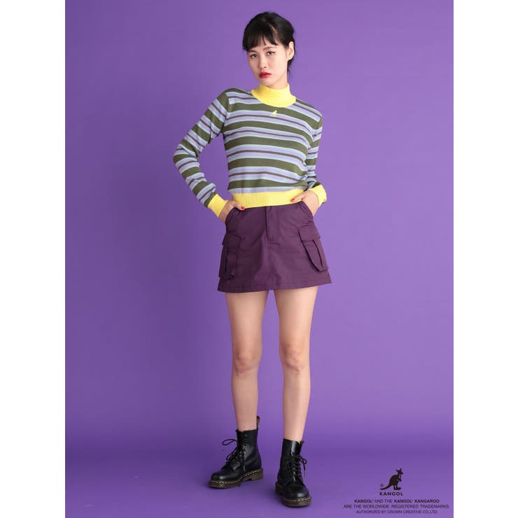 KANGOLニット[品番：MKSW0019453]｜jouetie（ジュエティ）の