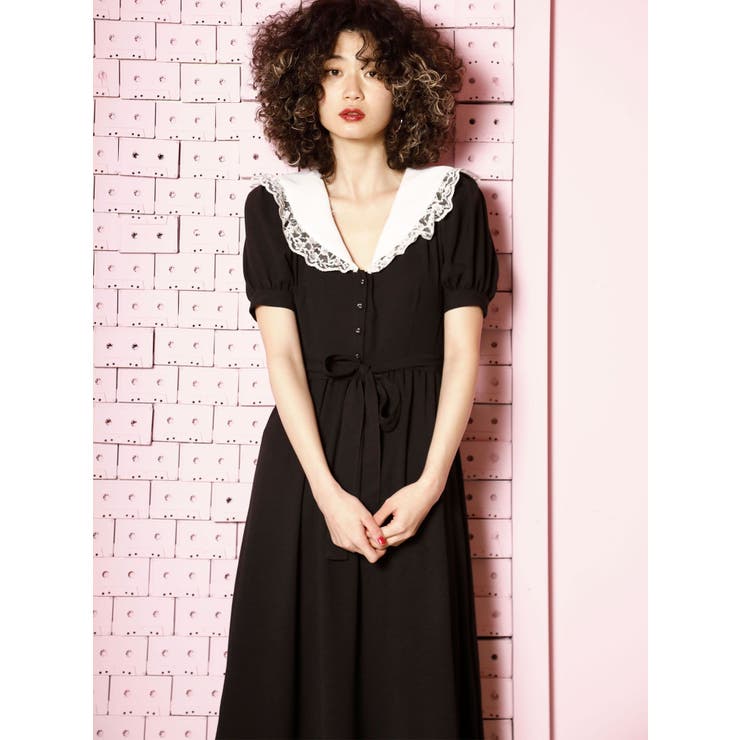 jouetie☆新品ワンピース jouetie（ジュエティ） 長袖ワンピース MEDIUM ブラック レディース