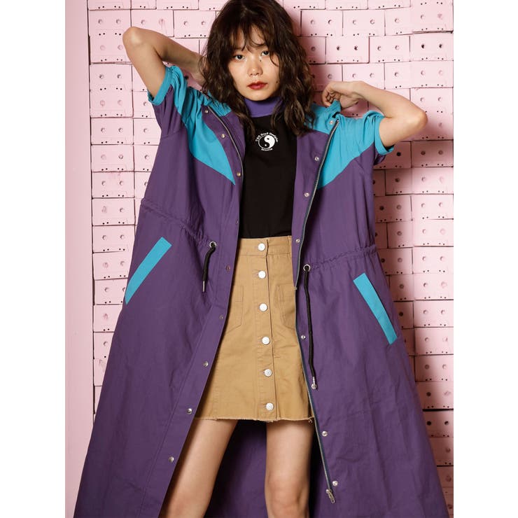 バイカラーハーフスリーブワンピース 品番 Mksw Jouetie ジュエティ のレディースファッション通販 Shoplist ショップリスト