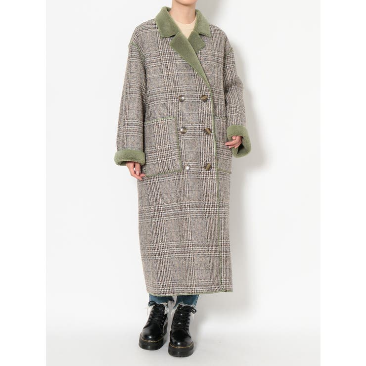 ボアリバーシブルチェスターコート | jouetie | 詳細画像11