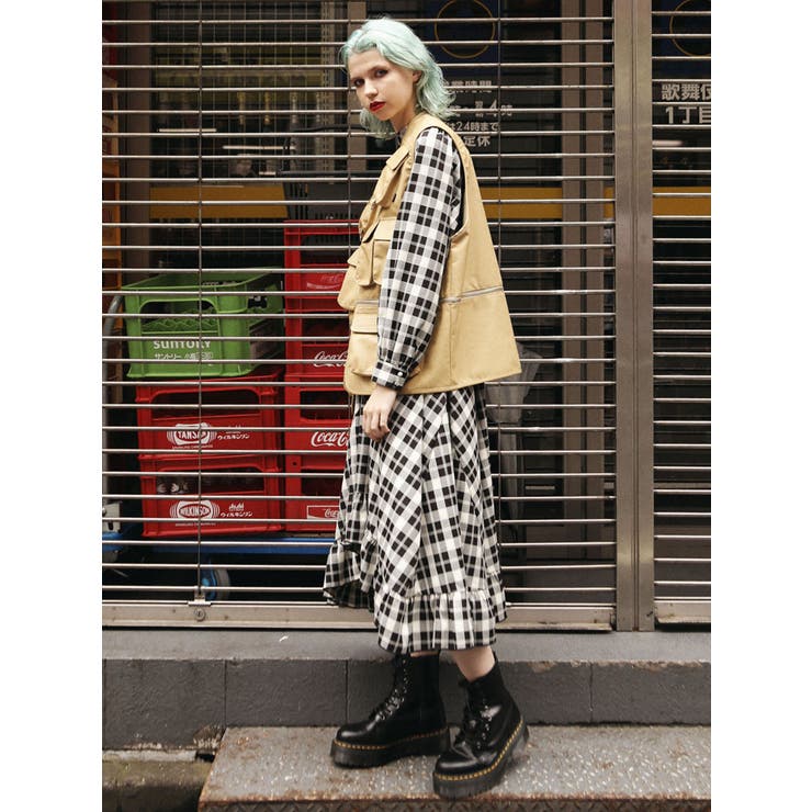 チョーカーアシメワンピース[品番：MKSW0025217]｜jouetie（ジュエティ