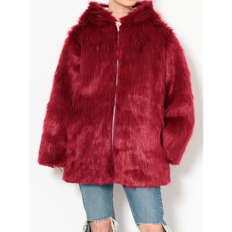 jouetie ファーカラーボンバージャケット jouetie（ジュエティ）の「ファーカラーボンバージャケット（ブルゾン