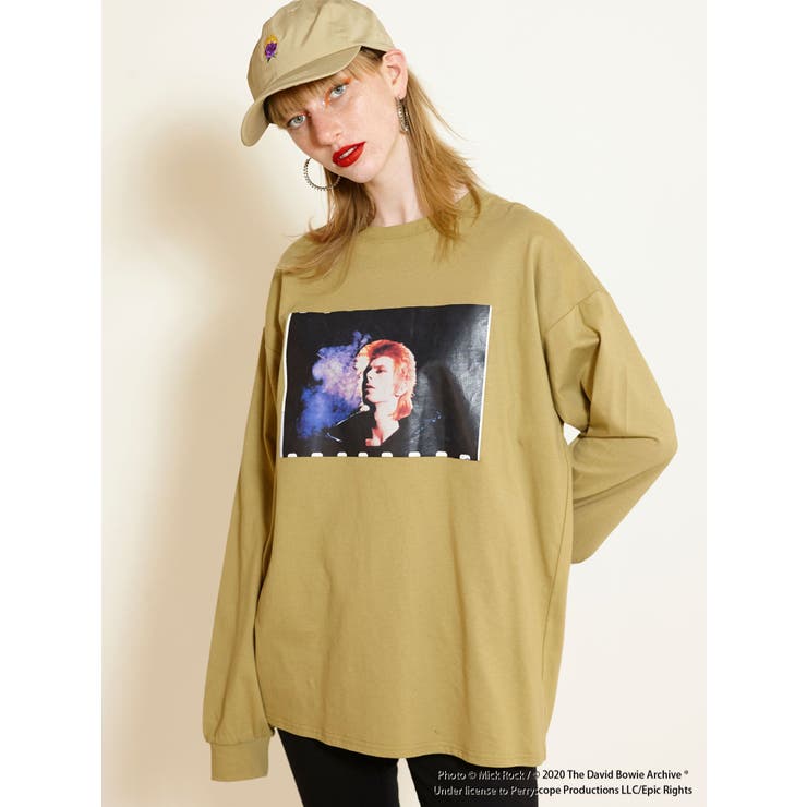 DAVID BOWIEロンT[品番：MKSW0029147]｜jouetie（ジュエティ）の