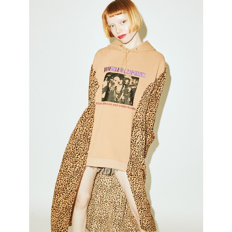 グランジレイヤードフーディー[品番：MKSW0027854]｜jouetie