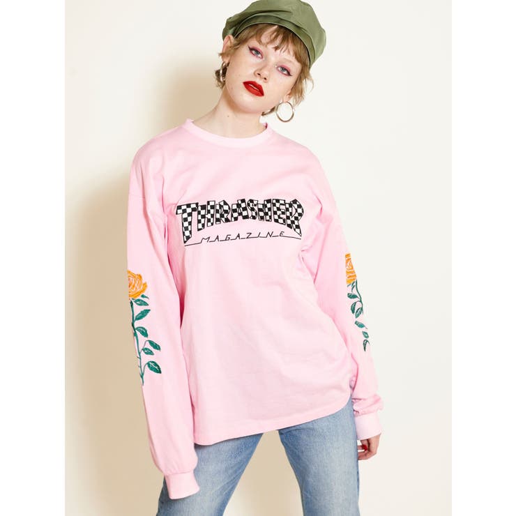 jouetie×THRASHER ロンT jouetie - THRASHER ロンTの通販 by 🥺's shop｜ジュエティならラクマ
