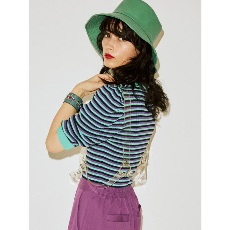 パワーショルダーハイネックニット パワーショルダーハイネックニット[品番：MKSW0030370]｜jouetie
