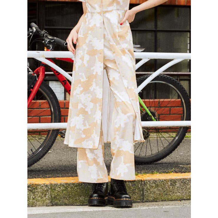 【セットアップ対応】オリジナルデザートカモパターンパンツ | jouetie | 詳細画像1 