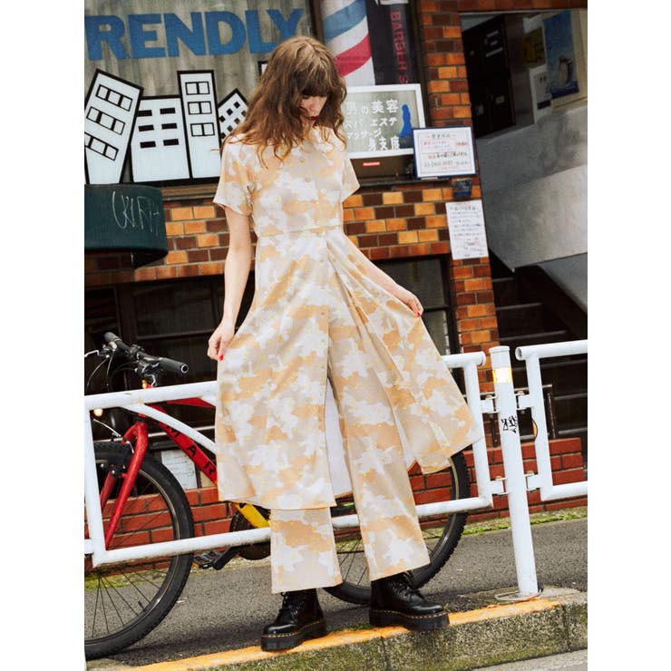 【セットアップ対応】オリジナルデザートカモパターンパンツ | jouetie | 詳細画像3 