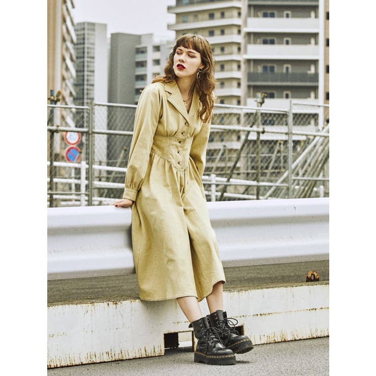 【極美品】THE SUIT COMPANY CIS. コルセットワンピース 極美品】THE SUIT COMPANY CIS. コルセットワンピース