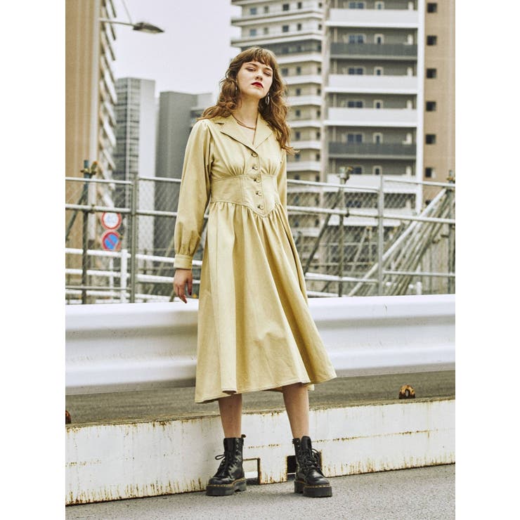 コルセットマキシワンピース[品番：MKSW0031501]｜jouetie（ジュエティ