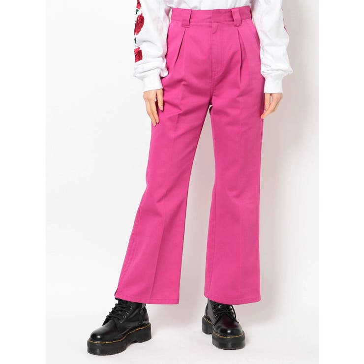 Dickies  ヘムジップフレアパンツ[品番：MKSW0031513]｜jouetie（ジュエティ）のレディースファッション通販｜SHOPLIST（ショップリスト）