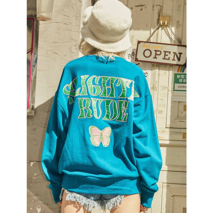 バックビッグロゴプルオーバー[品番：MKSW0033528]｜jouetie 