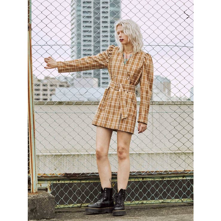 ジャケットミニワンピース[品番：MKSW0032853]｜jouetie（ジュエティ）のレディースファッション通販｜SHOPLIST（ショップリスト）