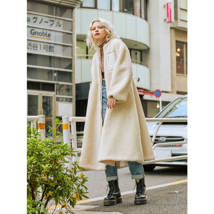 ボア2WAYワンピース[品番：MKSW0034399]｜jouetie（ジュエティ）の