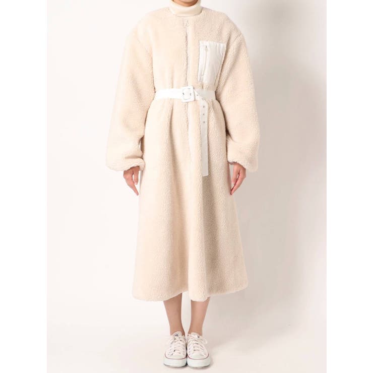 ボア2WAYワンピース[品番：MKSW0034399]｜jouetie（ジュエティ）の