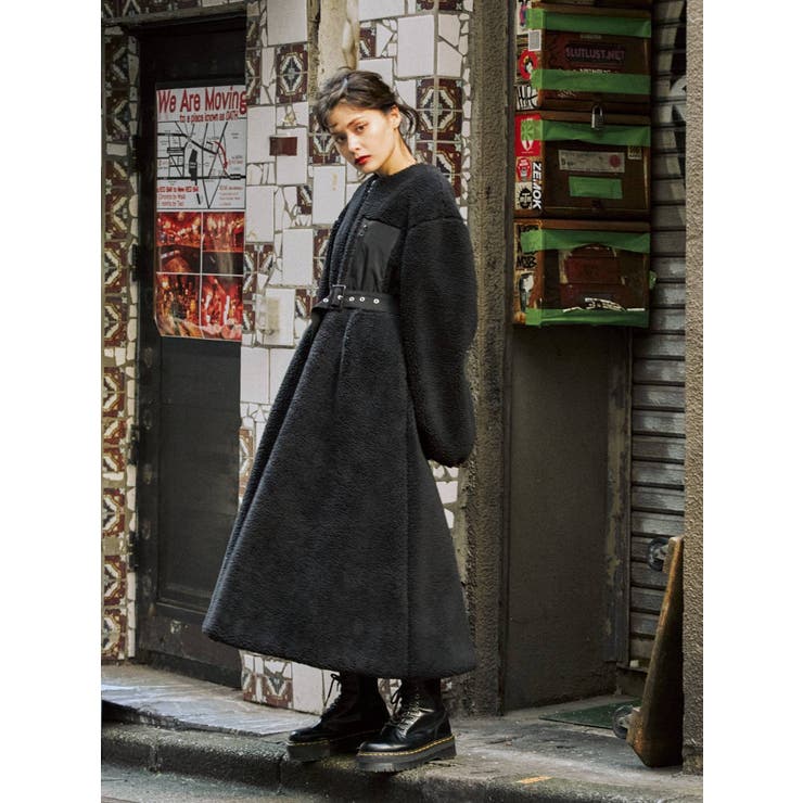 ボア2WAYワンピース[品番：MKSW0034399]｜jouetie（ジュエティ）の