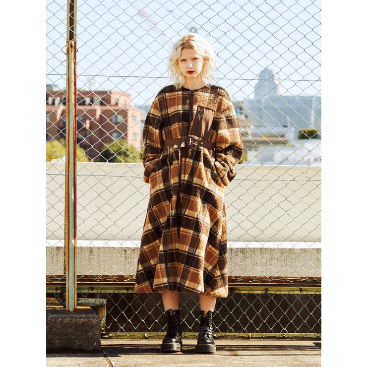 ボア2WAYワンピース[品番：MKSW0034399]｜jouetie（ジュエティ）の