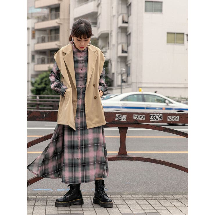 トレンチベストレイヤードワンピース 品番 Mksw Jouetie ジュエティ のレディースファッション通販 Shoplist ショップリスト