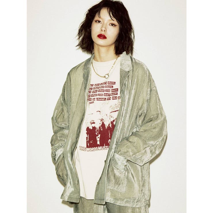 シアーコーデュロイシャツジャケット[品番：MKSW0035716