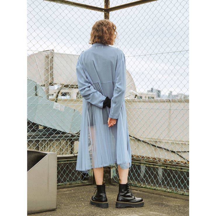 シースルートレンチコート[品番：MKSW0036113]｜jouetie（ジュエティ
