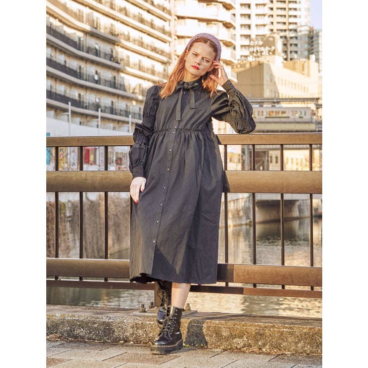 ルネ ロングワンピース ピンク 34 コート AU943A36（マムルーク  