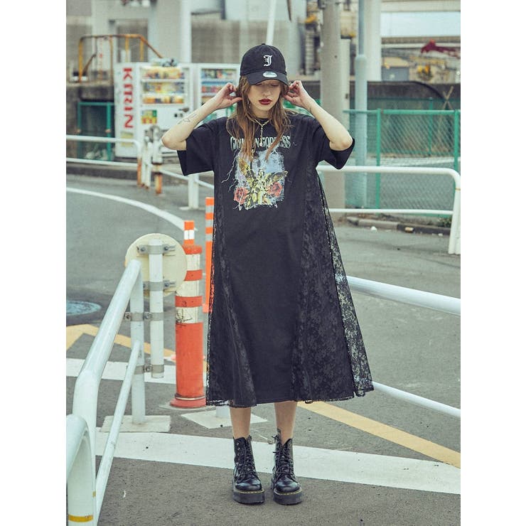 ドッキングロックワンピース[品番：MKSW0036335]｜jouetie