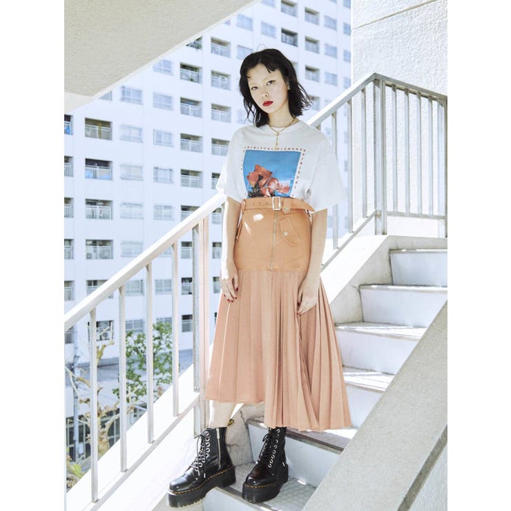ライダースプリーツスカート[品番：MKSW0037839]｜jouetie（ジュエティ