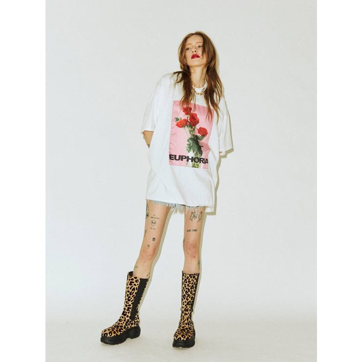 jouetie カットソー オーバーメッシュトップス（Tシャツ/カットソー）｜jouetie