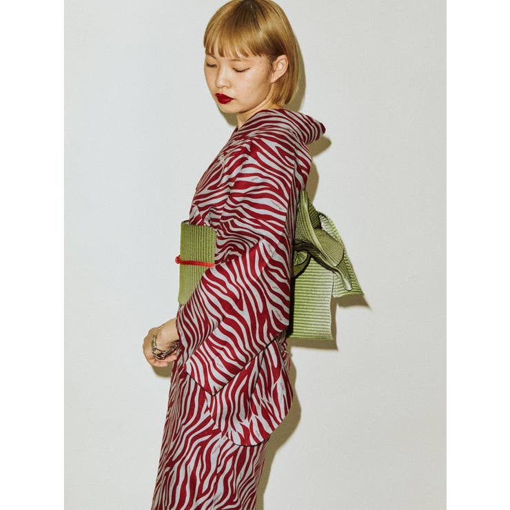jouetie 浴衣　ゼブラ jouetie（ジュエティ）の「ゼブラロゴ浴衣（浴衣）」 - WEAR