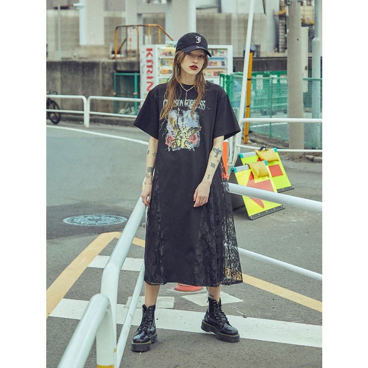 ドッキングロックワンピース[品番：MKSW0039063]｜jouetie（ジュエティ