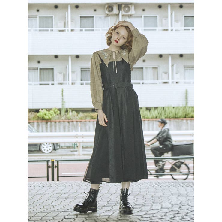 カットワーク セーラーカラーブラウス カットワークセーラーカラーブラウス[品番：MKSW0039288