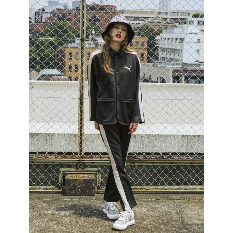 【jouetie】セットアップPUMA T-7 ジャケットSパンツM黒 コラボ】PUMA T-7 ジャケット[品番：MKSW0039883]｜jouetie
