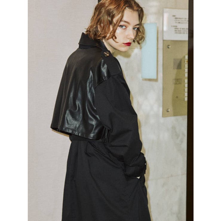 jouetie 希少なドッキングトレンチコート