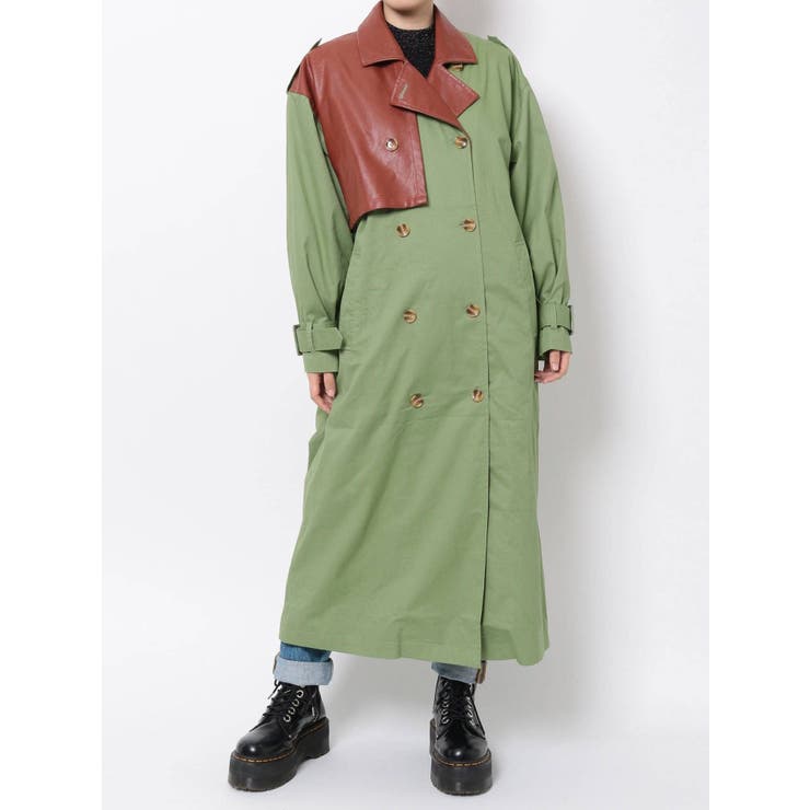 ドッキングトレンチコート[品番：MKSW0042952]｜jouetie（ジュエティ