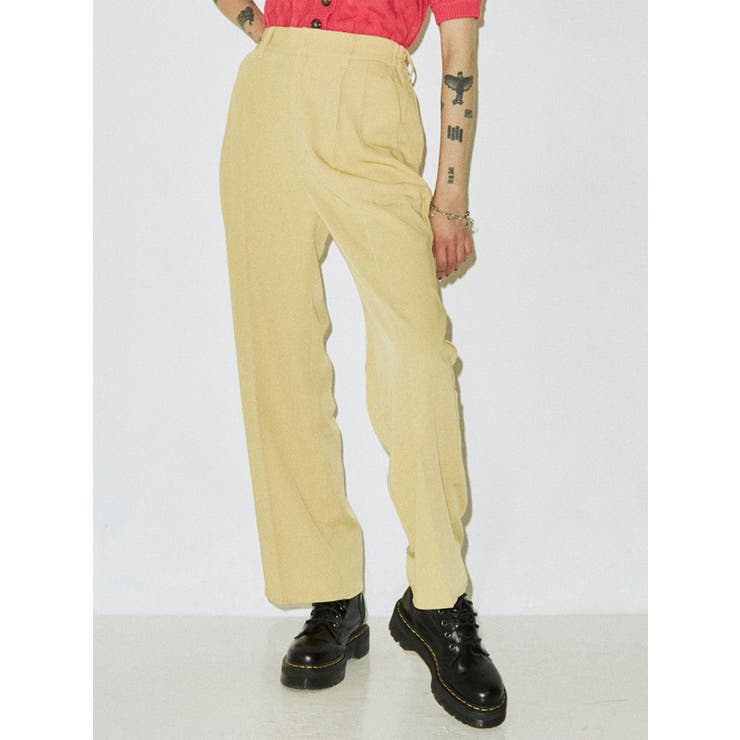 ハイウエストタックパンツ[品番：MKSW0042601]｜jouetie（ジュエティ）のレディースファッション通販｜SHOPLIST（ショップリスト）