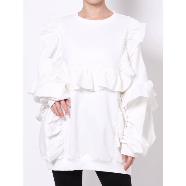 マルチフリルプルオーバー 品番 Mksw Jouetie ジュエティ のレディースファッション通販 Shoplist ショップリスト