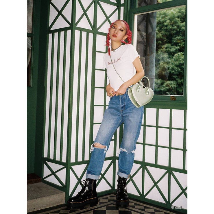 MILK  ハートBAG【コラボ】[品番：MKSW0043184]｜jouetie（ジュエティ）のレディースファッション通販｜SHOPLIST（ショップリスト）