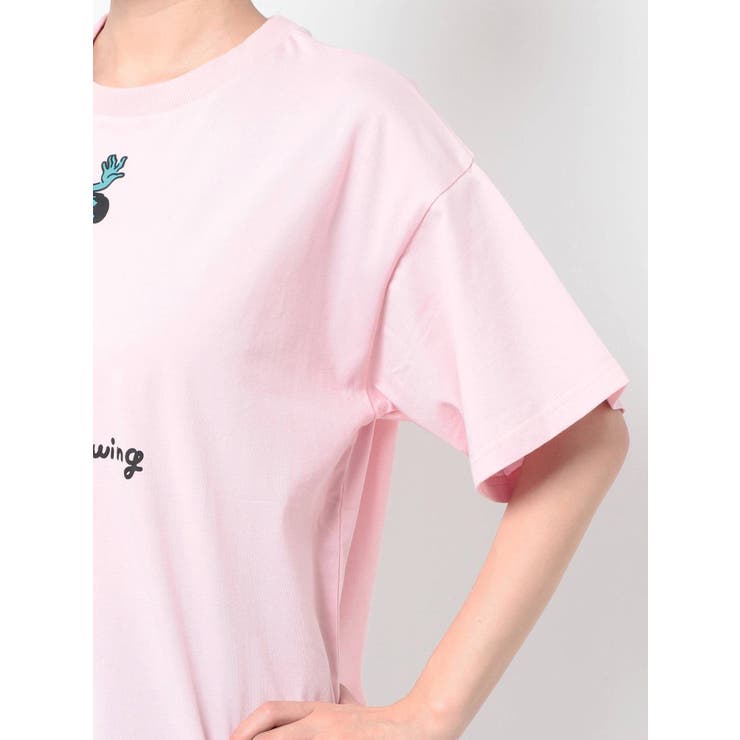 たなかみさき BIG Tシャツ【コラボ】[品番：MKSW0044177]｜jouetie