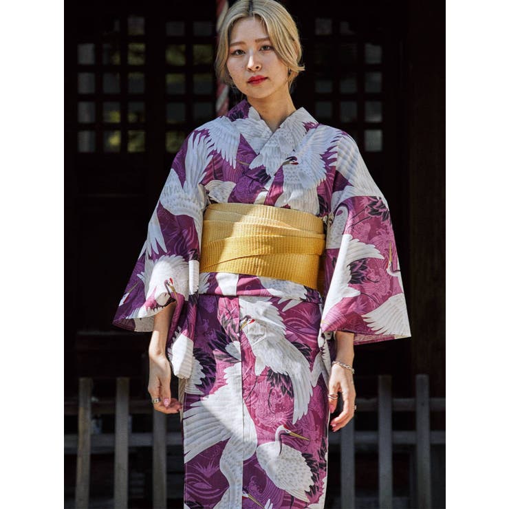 【完売品】jouetie　浴衣　バタフライ バタフライパターン浴衣【WEB限定】[品番：MKSW0051885