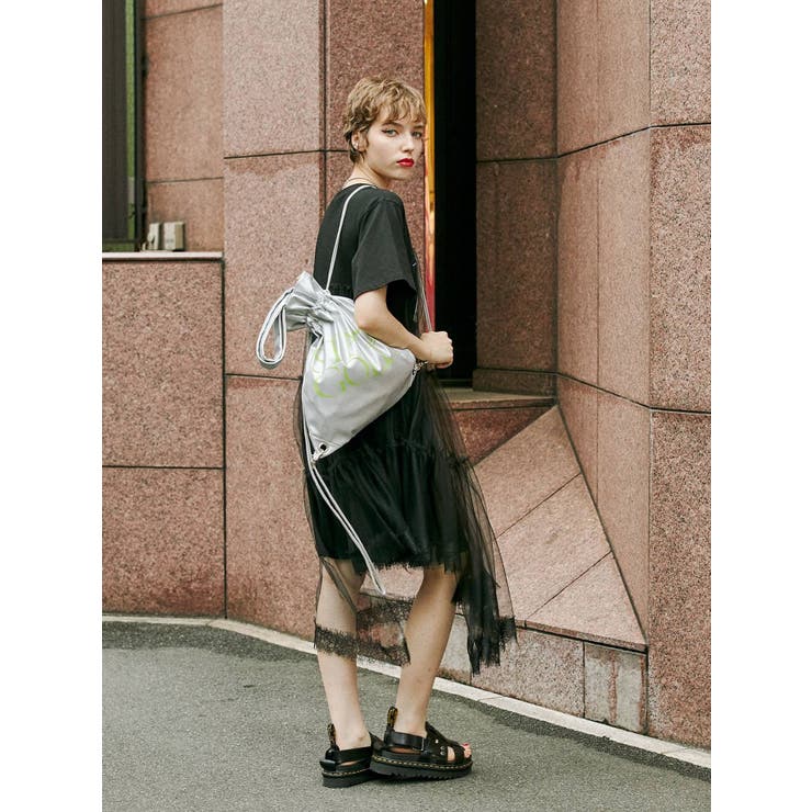 ドッキングアシメロックワンピース[品番：MKSW0046512]｜jouetie