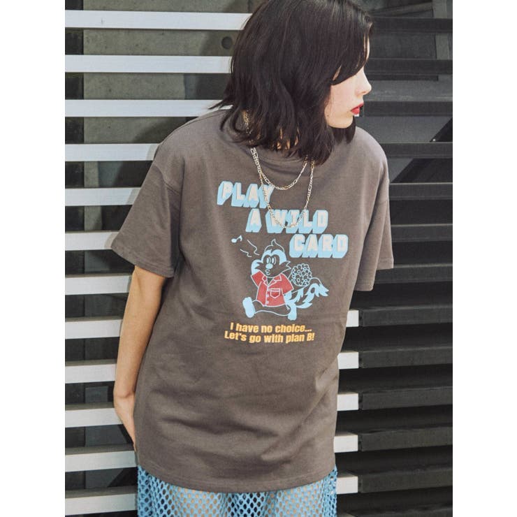 レトログラフィックBIG  Tシャツ[品番：MKSW0046845]｜jouetie（ジュエティ）のレディースファッション通販｜SHOPLIST（ショップリスト）