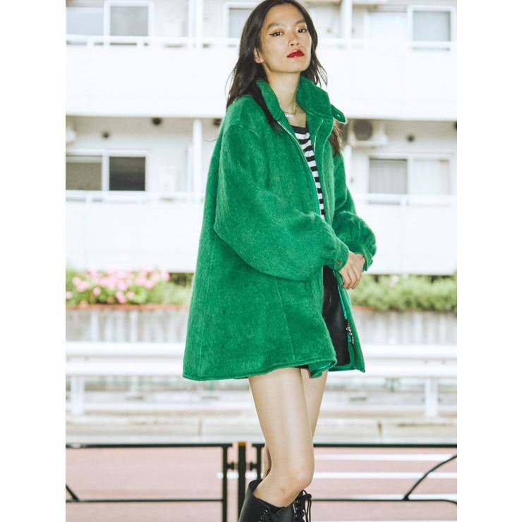 フレアスライバーコート[品番：MKSW0047375]｜jouetie（ジュエティ）の