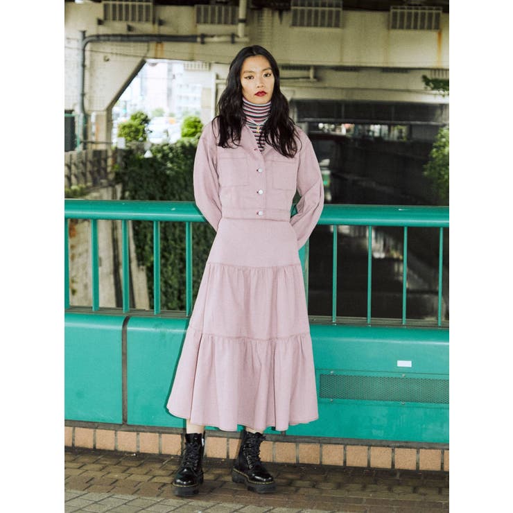 マルチWAYカラーステッチセットアップ[品番：MKSW0046041]｜jouetie