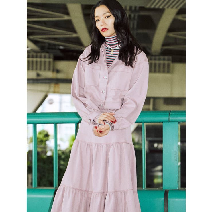 マルチWAYカラーステッチセットアップ[品番：MKSW0046041]｜jouetie