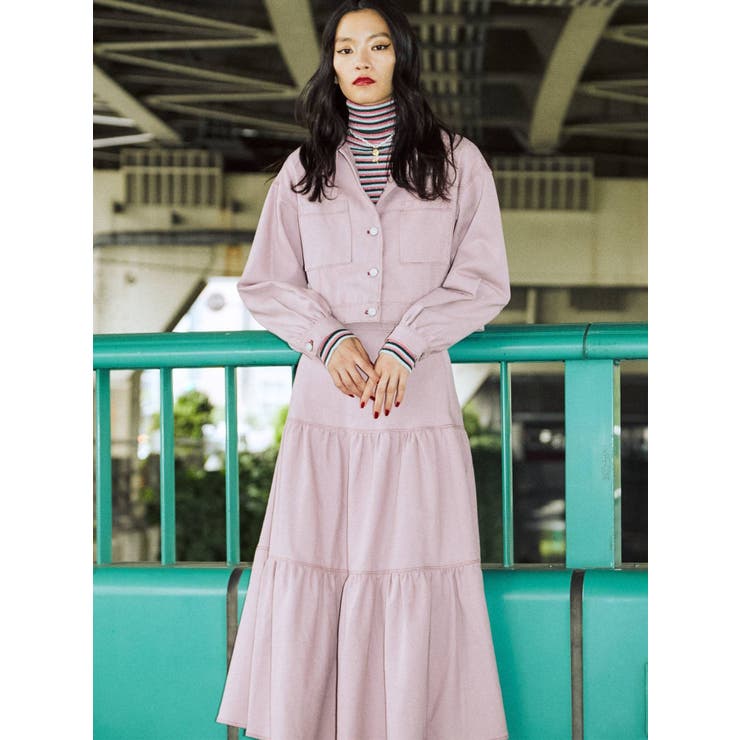 マルチWAYカラーステッチセットアップ[品番：MKSW0046041]｜jouetie