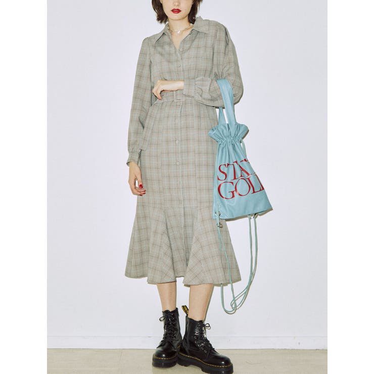 ステッチマーメイドワンピース[品番：MKSW0047951]｜jouetie