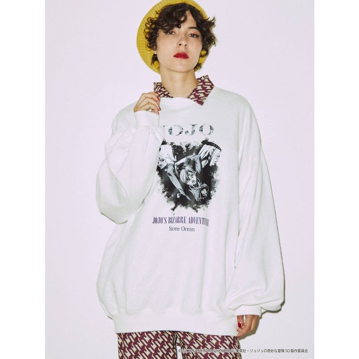 ジョジョの奇妙な冒険 ストーンオーシャン】グランジプルオーバー[品番 