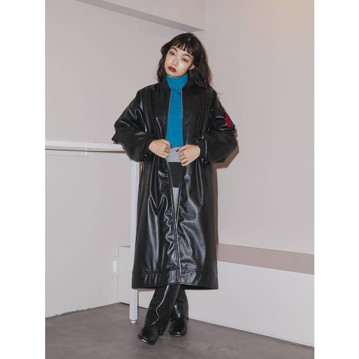 ロングMA-1[品番：MKSW0047033]｜jouetie（ジュエティ）のレディース