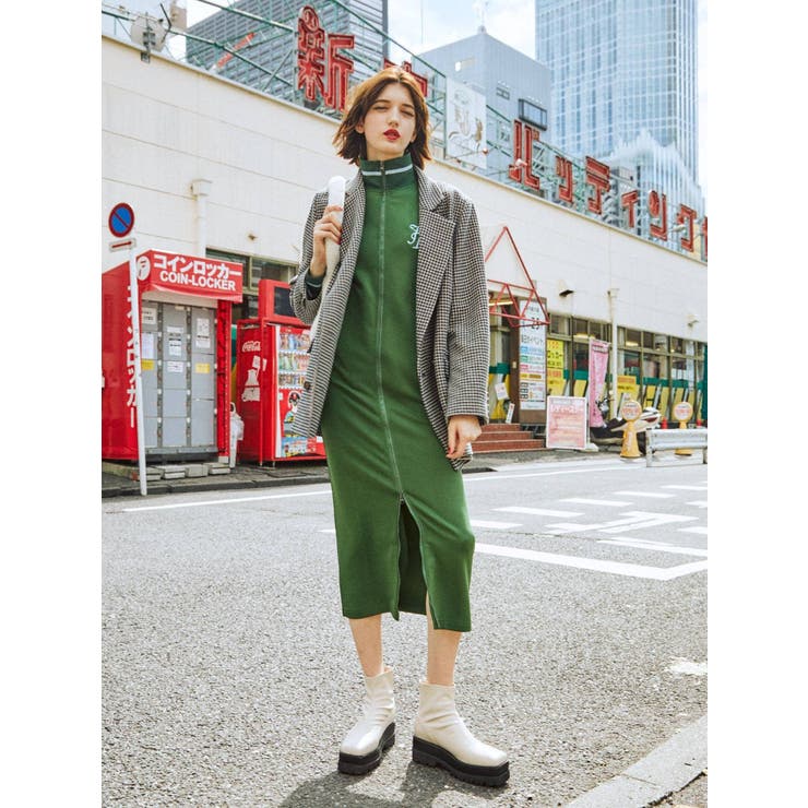 CUNE ロングジャージ　ワンピース ロングジャージワンピース[品番：MKSW0047382]｜jouetie（ジュエティ