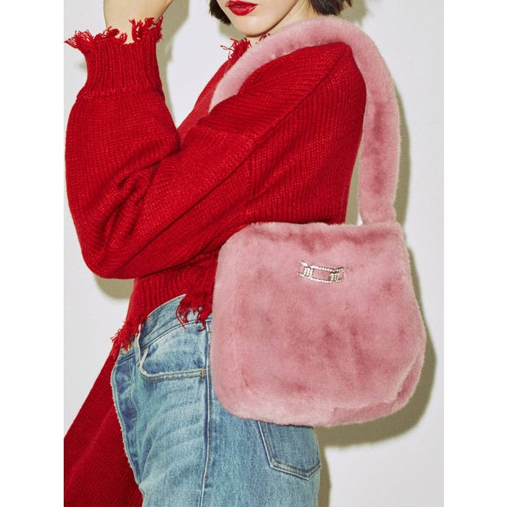 ピンク | ファーハンドBAG | jouetie
